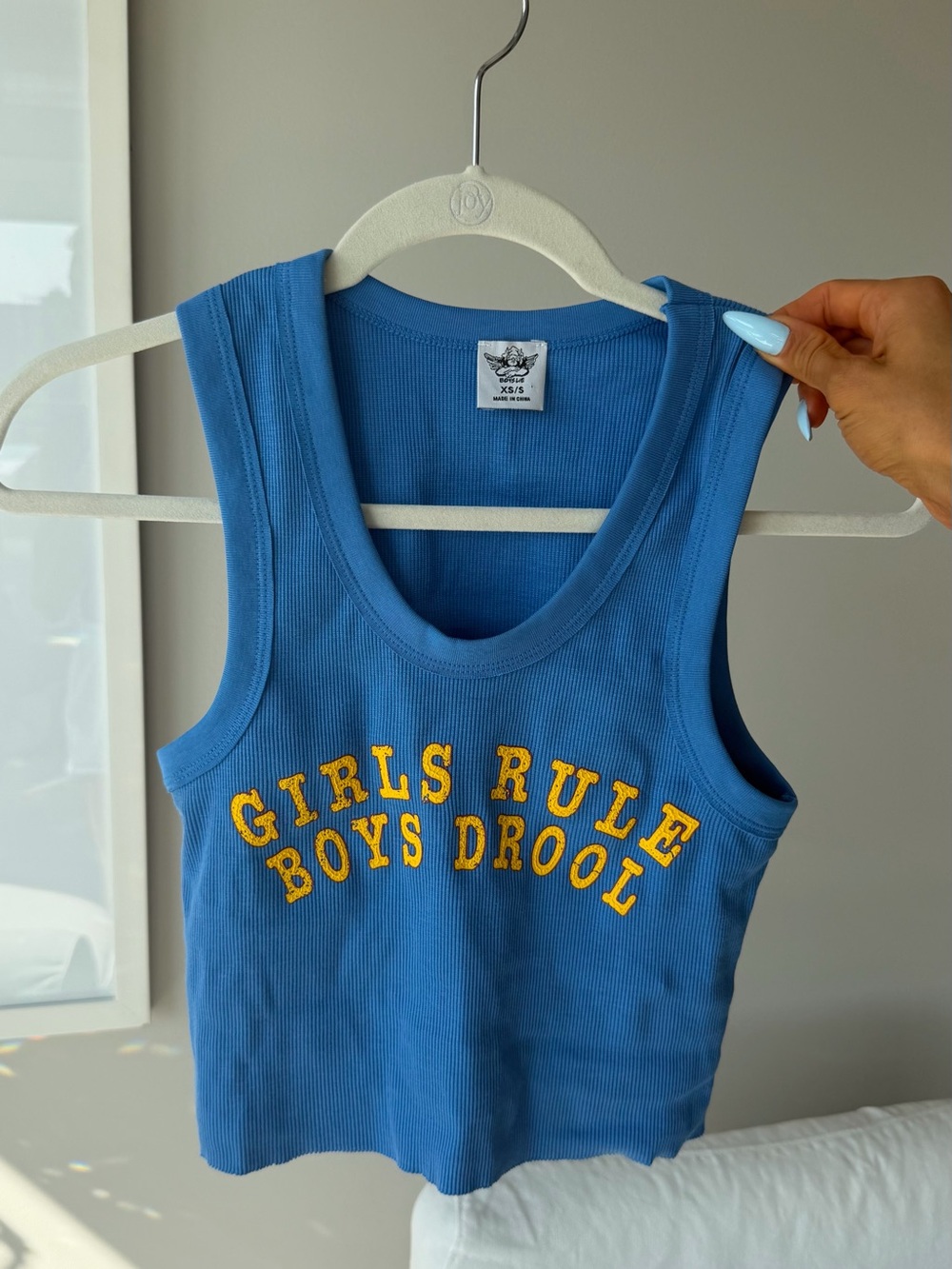 Boys Lie Girls Rule Boys Drool Tank Top
